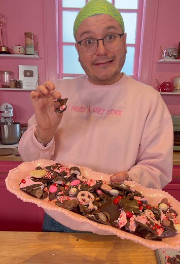 Valentine's Day Chocolate Bark Recipe
