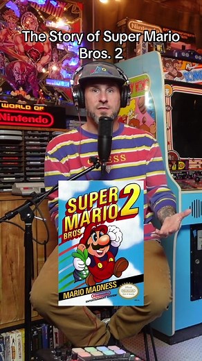 Have you have wondered why Super Mario Bros. 2 is so different? We do our best at trying to explain why. #SuperMarioBros #Mario2 #RetroGaming #GamersOfTikTok #Nintendo