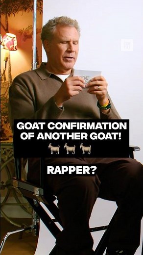 Reese Witherspoon & Will Ferrell debate the GOAT Rapper 🐐#goattalk
