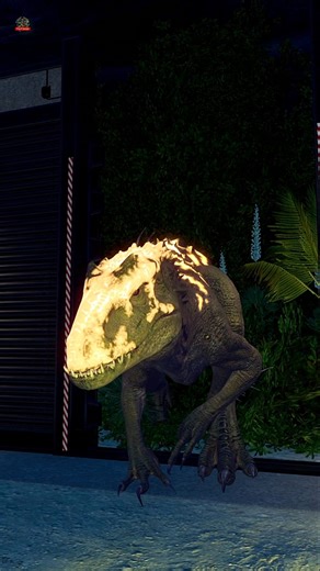 🧬HYBRID WAR : Doomsday Rex vs Indominus Rex - Jurassic World Evolution 2 #jwe2 #ytshorts