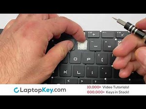 Replace Keyboard Key MSI GS65 | Fix Laptop Installation Repair