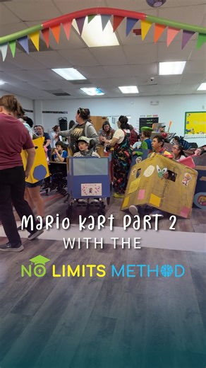Power-ups, banana peels, and plenty of laughter — our No Limits Grand Prix continues! 🏁💨 This is what it means to Rock the School, transforming ordinary lessons into extraordinary experiences through the No Limits Method . This approach blends movement, sensory learning, and individualized support so every student can thrive academically, socially, and emotionally. Every “vroom” and laugh reminds us why we do what we do. 💙 We don’t just teach at No Limits Academy, our No Limits Method Rocks t