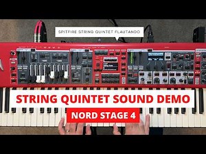 NEW! Nord Sound Collection - Spitfire Audio Strings Quintet - Sound Demo!!