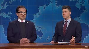 Colin Jost Interviews George Santos