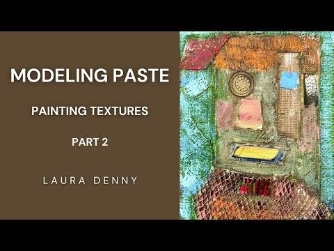 Modeling Paste painting textures part 2