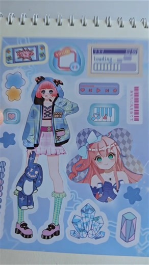 DIY Anıme Notebook💫 #diypapercraft #dıynotebook