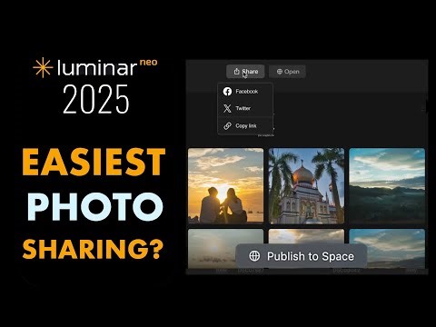 LUMINAR SPACES: EASIEST WAY TO SHARE PHOTOS IN 2025 FOR PHOTOGRAPHERS?! NOW LIVE!