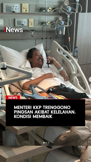 Menteri KKP Sakti Wahyu Trenggono telah sadar setelah pingsan pagi tadi, Minggu (25/1). Ia tak sadarkan diri saat melepas jenazah tiga pegawainya yang jadi korban kecelakaan pesawat ATR 42-500. Kabar kondisi terbaru Trenggono tersebut disampaikan Wakil Menteri Kelautan dan Perikanan (KKP) Didit Herdiawan seusai upacara. Di mana ia menggantikan posisi sang menteri memimpin proses lepas jenazah tersebut. "Sudah sadar, tidak apa-apa. Dia kecapekan," ujar Didit Baca selengkapnya hanya di https://www