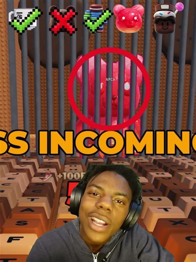 Boss Incoming Challenge but I Morphed Gold Key!! #roblox #keyboardescaperun