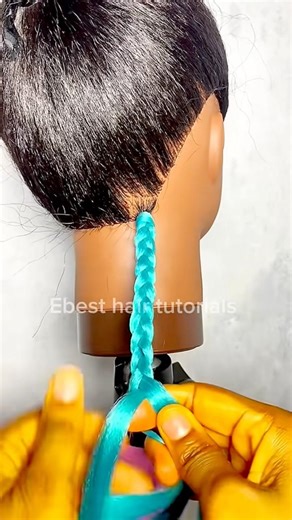 Perfect braid technique every beginner should try #hairtutorial #hairstyle #viralreels #beauty
