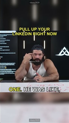 Pull Up Your LinkedIn Right Now