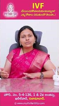 Thinking about IVF? | Mythri Sri Fertility Centre