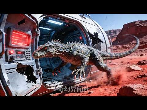 Mars experiment goes out of control! Genetically modified lizard monsters escape.