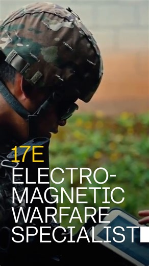 Charge into action by outsmarting enemy systems. ⚡ Take the first steps to Be All You Can Be as an Electromagnetic Warfare Specialist (17E) ➡️ http://spr.ly/6180g7UBI | U.S. Army