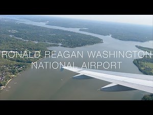 Landing at Reagan National Airport in Washington DC