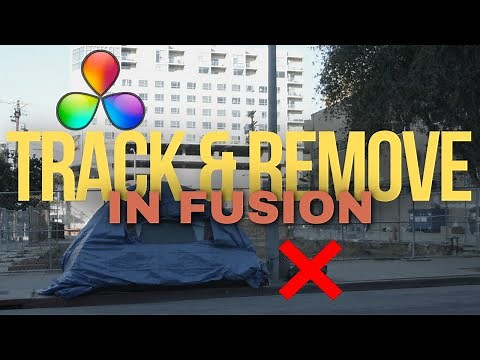 How to Track & Remove Objects in Davinci Resolve Fusion