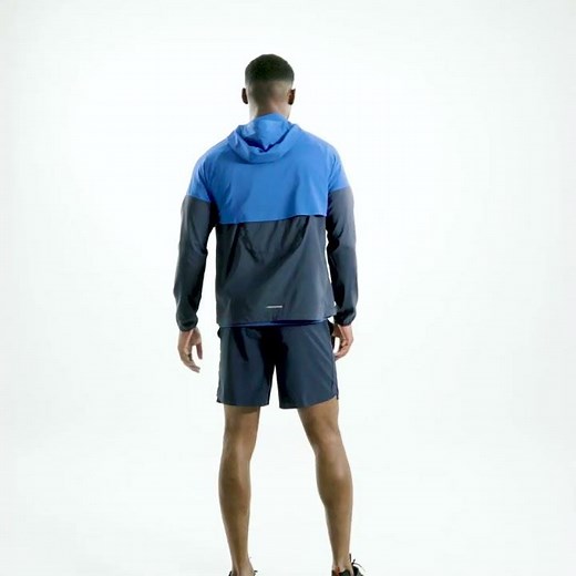 NIKE Running Repel Windrunner Jacket Men Game-Royal-Blue Reflective-Silver | Sold Out | FootAsylum