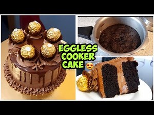Try this method and you'll never bake your cakes in the oven hereafter | Eggless Cooker Cake Recipe
