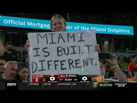 Stanford vs Miami Football October 25, 2025 NCAA Full Game Replay | Complete Broadcast Recording