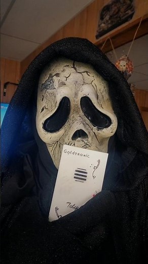 Ghostface.... 3d printed scream Ghostface voice changer #scream #ghostface #movie