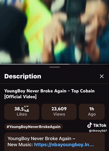 YB top cobain music video #nbayoungboy #hippop #ybedits🐍💚🤞🏾