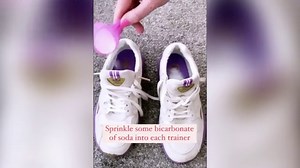 Lynsey Queen Of Clean gives tips on cleaning trainers