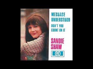 Sandie Shaw ‎– Message Understood 1965