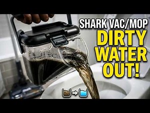 How to Change Dirty Water in Shark Never Touch Pro Vac/Mop Base