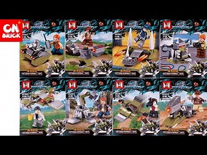 LEGO DINOSAURS JURASSIC WORLD Triceratops MECH ROBOT 8 IN 1 MG265 UNOFFICAL LEGO SPEED BUILD