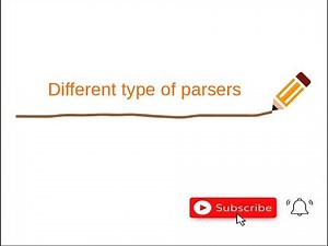 Different type of parsers | Malayalam Tutorial