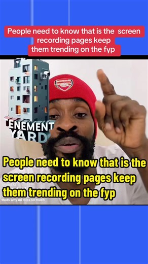 People need to know that is the screen recording pages keep them trending on the fyp Screen recording promote them #screenrecord