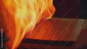 Metal hardening, metal heat treatment, heat treatment process, furnace fire, factory furnace