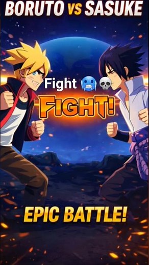 Boruto vs Sasuke ⚡ Ultimate Fight