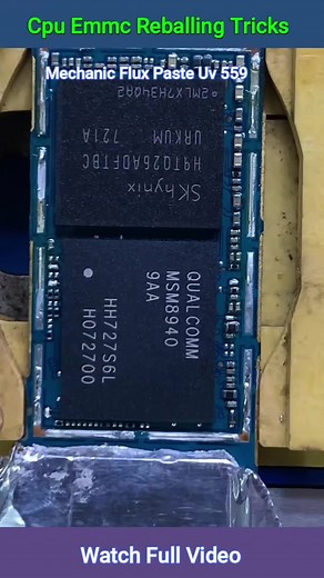 6.4K views · 87 reactions | Cpu eMMC Reballing #mobilerepair #icreballing #soldering #technology #electronics | Ideal Institute Aligarh | Facebook