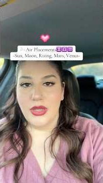 🌬️Air Placements♊️♎️♒️-Sun, Moon, Rising, Mars, Venus-💘February Love💕