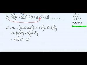Binomial Expansion Term Coefficient | IB Math Academy