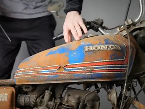 102K views · 673 reactions | Restoration 50 Years Old HONDA Fuel Tank Part 2 | Gurman Kaur | Facebook