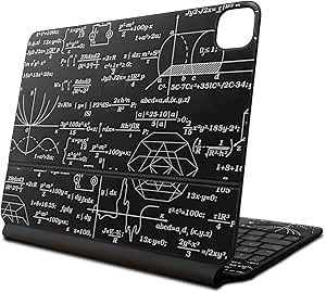 Skin Compatible with Apple Magic Keyboard for iPad Pro 13‑inch (M4) 2024 - Mathematical - Premium 3M Vinyl Protective Wrap Decal Cover - Easy to Apply | Crafted in The USA by MightySkins