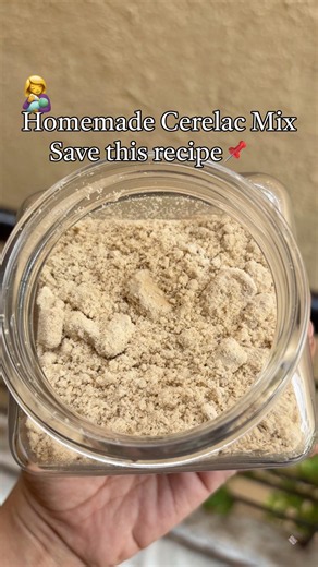 Homemade Baby Cereal Recipe 🥣 #babyfood #babyfoodrecipe #cerelacrecipe #shorts #newborn