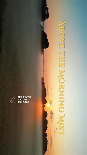 Radiation Fog from Above | Flying the Inversion Layer in 4K (Denmark)