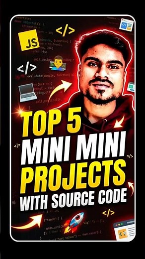 Unique Mini Projects for Computer Science Engineering Branch | CSE Mini Projects with Source Code 💯
