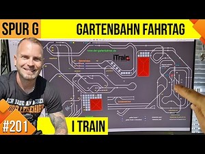 Our LGB Garden Railway #201; operating day and track layout via I Train