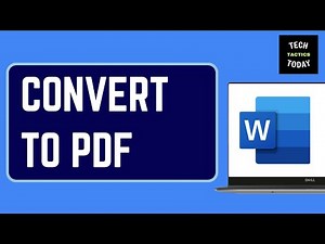 How to Convert Word Document into PDF – Quick & Easy Guide