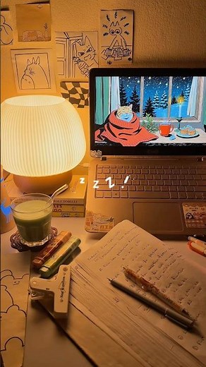 Late Night Study Vlog👩🏻‍💻ᝰ.ᐟ #study #studymotivation #studyroutine #studyvlog #studytube