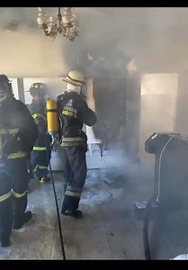 58 reactions | The men of Fire ops cooling down a flammable situation with short burts of water containing a chemical that prevents re-ignition to keep the fire from spreading while the rest of the team try and find the mains and switch if off. Dangerous work | Dirk Ackerman | Facebook