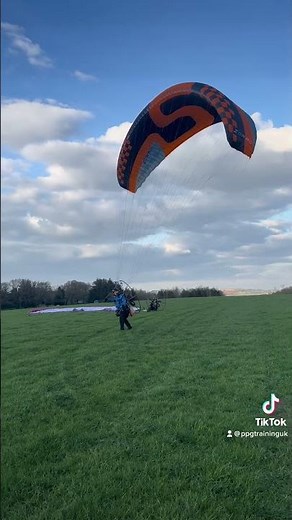 Paramotor engine dies on takeoff skills sky ZORRO wing