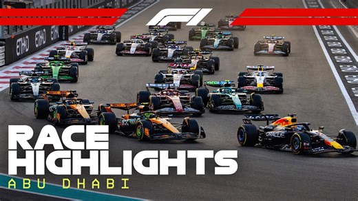 Race Highlights 2025 Abu Dhabi Grand Prix