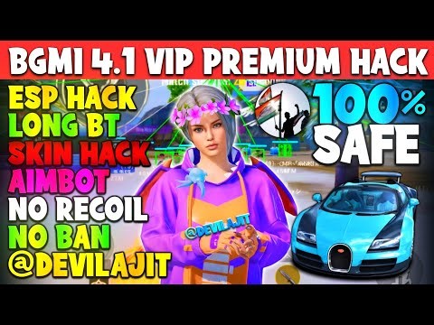 BGMI 4.1 iOS Hack Latest 2025 | Safe Main Id | iOS HACK Direct Install Skin Hack 4.1 BGMI IOS HACK