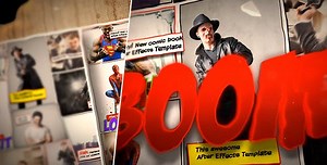 Comic Book Template - 20167805 AEdownload.com