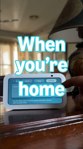 Keep an eye on your home from anywhere. 📷🏠 #alexa